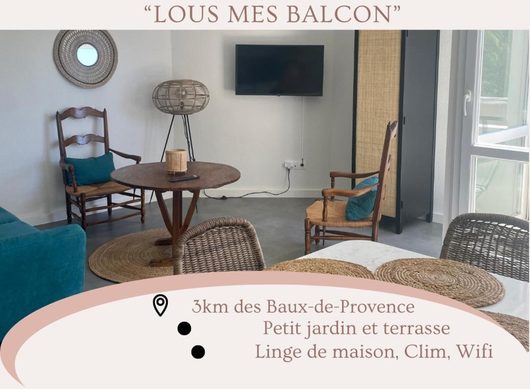 "Lou Mes" Les Baux Balcon公寓 外观 照片